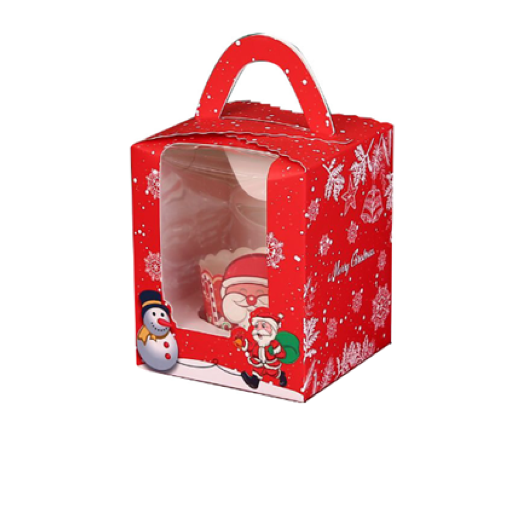 Christmas Cupcake Box | Xmas Box